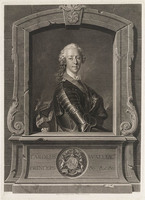 KG 13424
<br/>
Portret van Charles Stuart van Wales (pretendent)
<br/>
<em>Wille, Johann Georg (1715-1808)</em>
